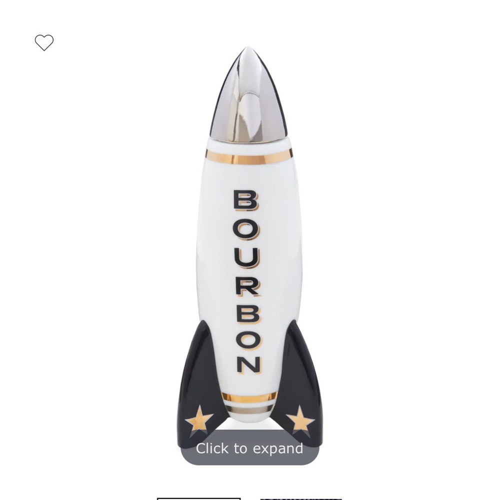 Jonathan Adler Bourbon Rocket Decanter